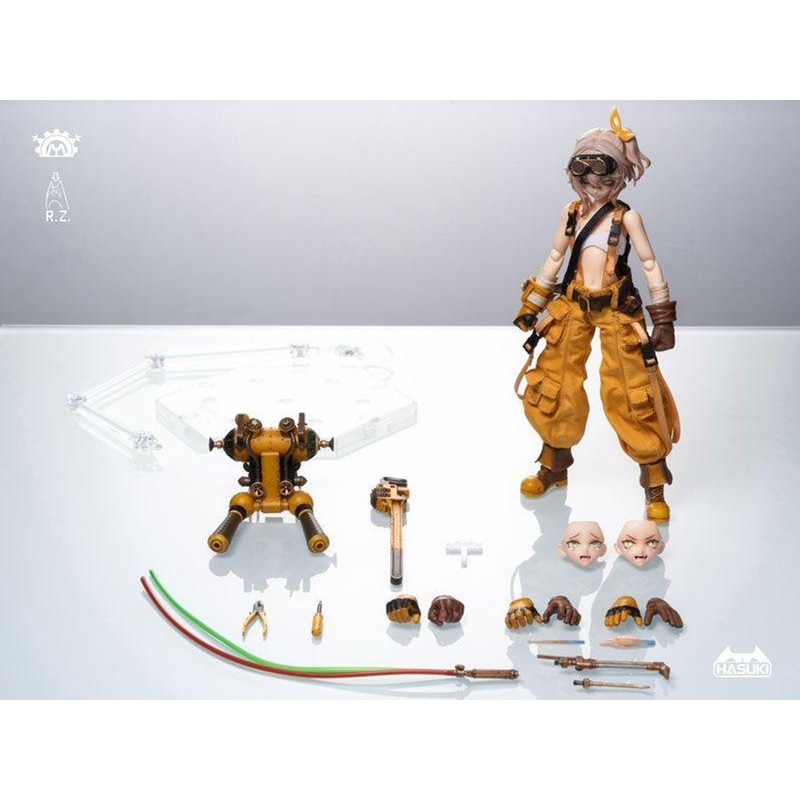 amiami HASUKI Mechanic Fiona 1/12 Figure (pocket art series)