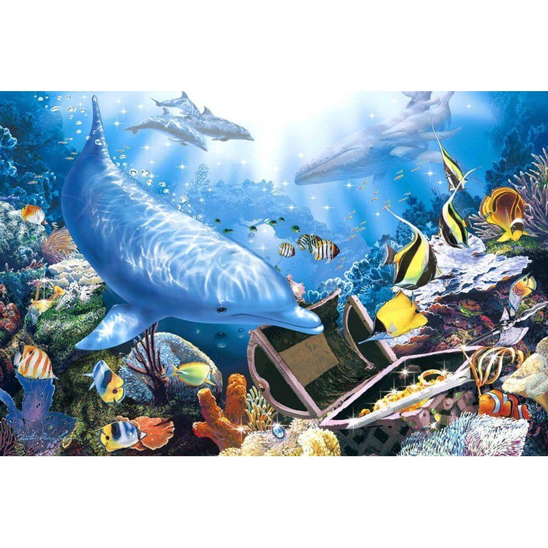 Epoch 12-030 Jigsaw Puzzle Treasure Reef (CR Lassen) (1000 Pieces)