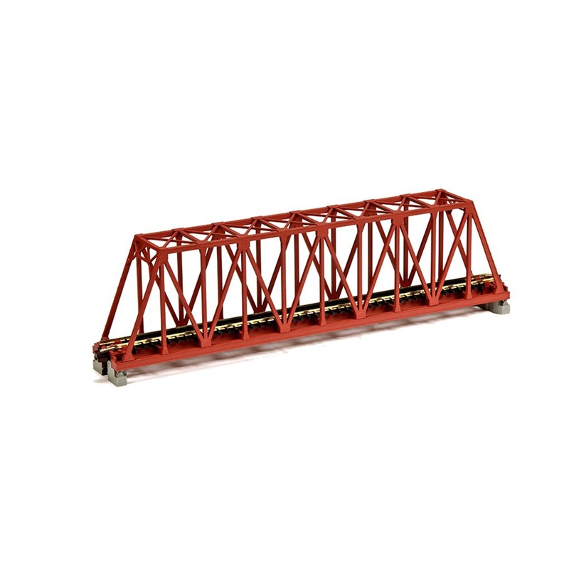 Kato 20-429 Single Truss Bridge (Red Brown) 248mm S248T (N scale)