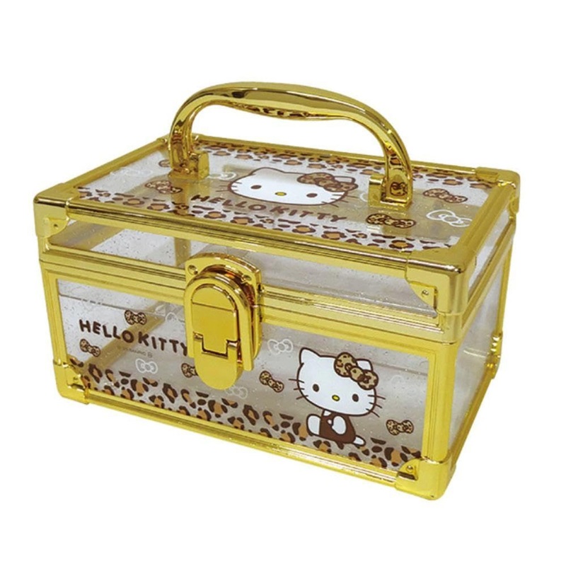 Kcompany Sanrio Vanity Case Hello Kitty (Gold)