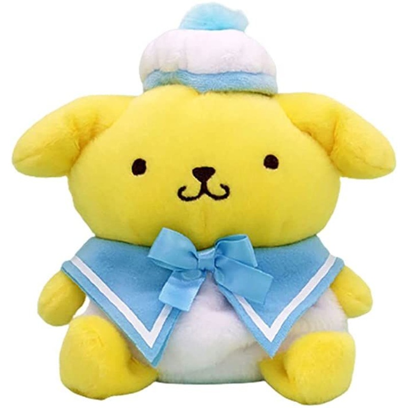 Nakajima Sanrio Plush Doll Fuwakuta Summer Pom Pom Purin