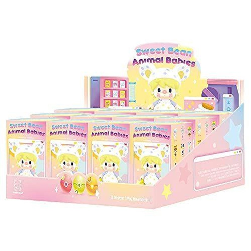 POP-MART Sweet Bean Animal Babies Series Figure (12 BOX RANDOM)
