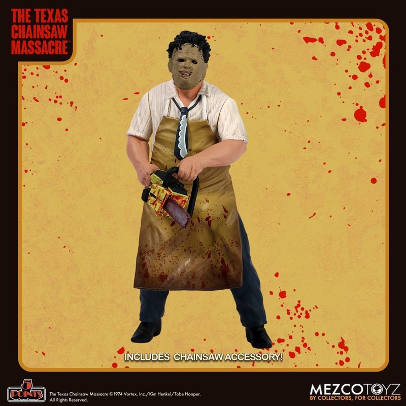 MAMEGYORAI 5 Points / The Texas Chainsaw Massacre: Leatherface 3.75 Inch Action Figure