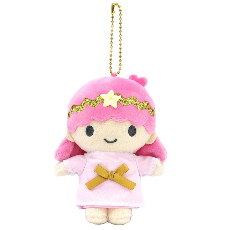 Nakajima 90s Retro Lala Mascot Keychain (Little Twin Stars)