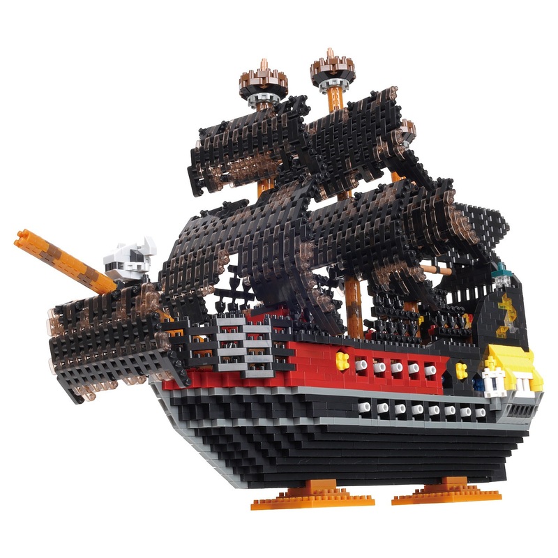 Nanoblock Vehicle – Pirate Ship DX
