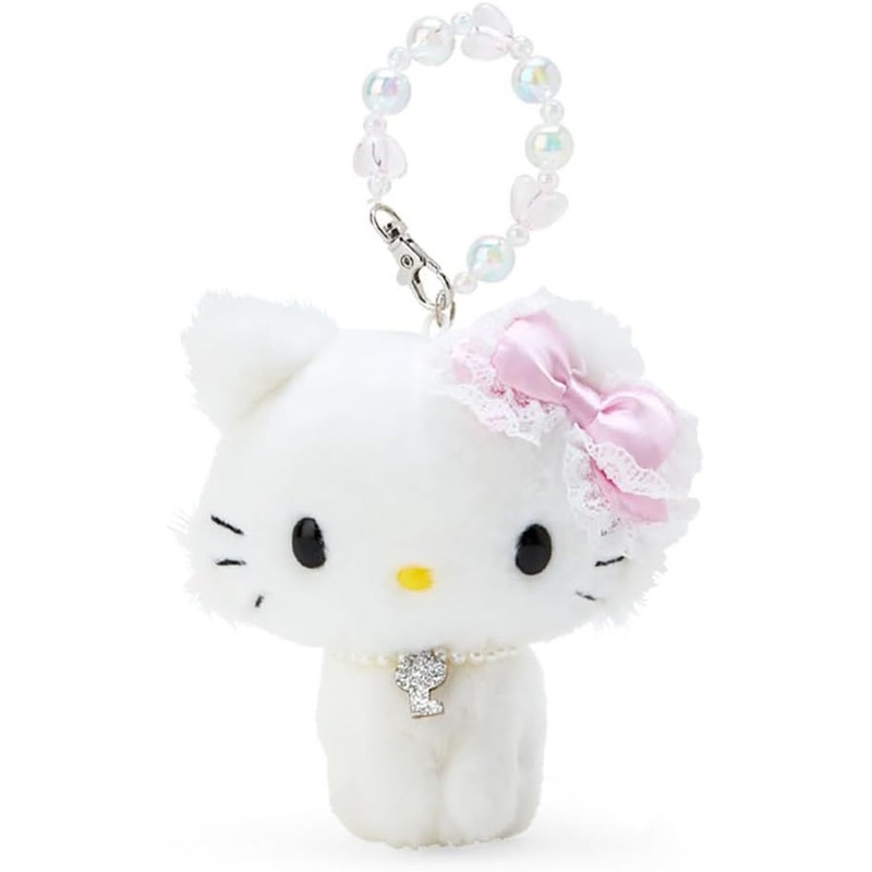 Sanrio Plush Mascot Holder – Charmmy Kitty (Heisei Character Ribbon)