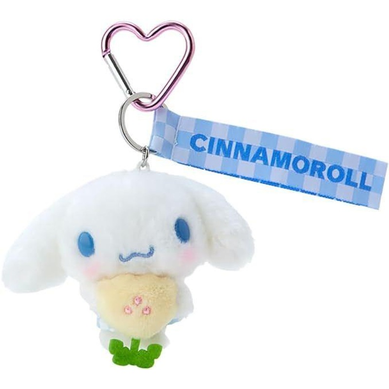 Sanrio Plush Mascot Holder Cinnamoroll (Pastel Checkers)