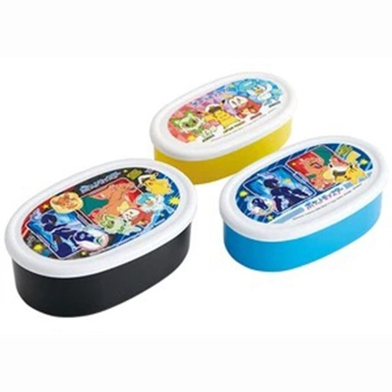 Skater Pokemon 24 Lunch Box Set (3 pcs.)