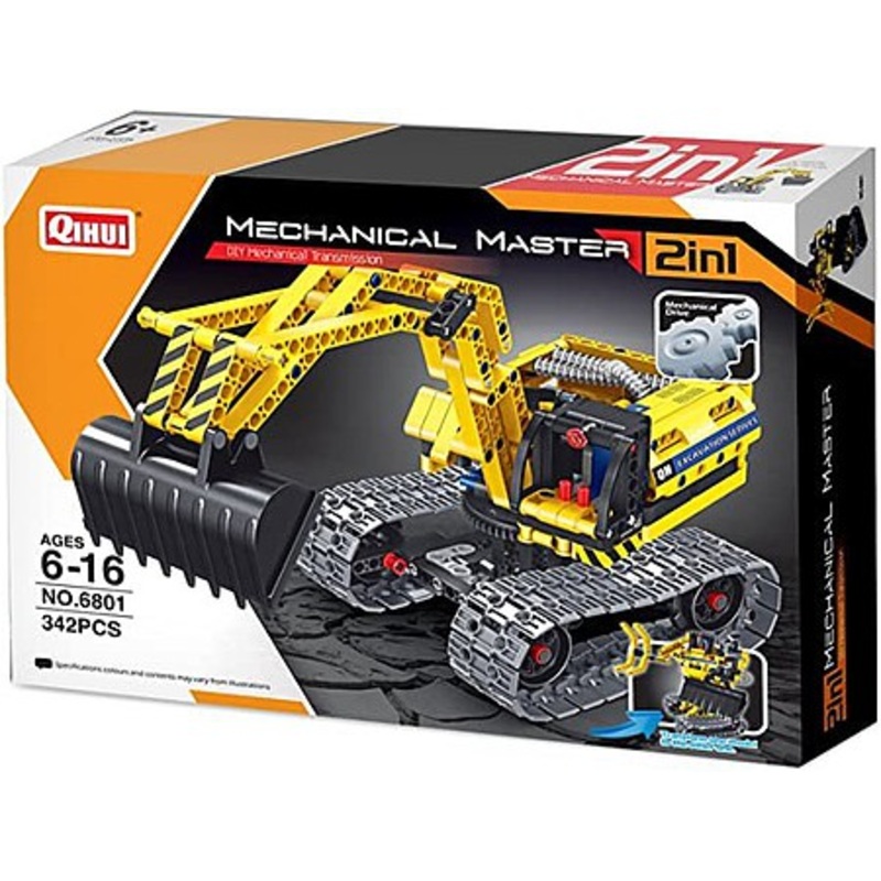 Tech Brick 2’n1 Excavator Kit