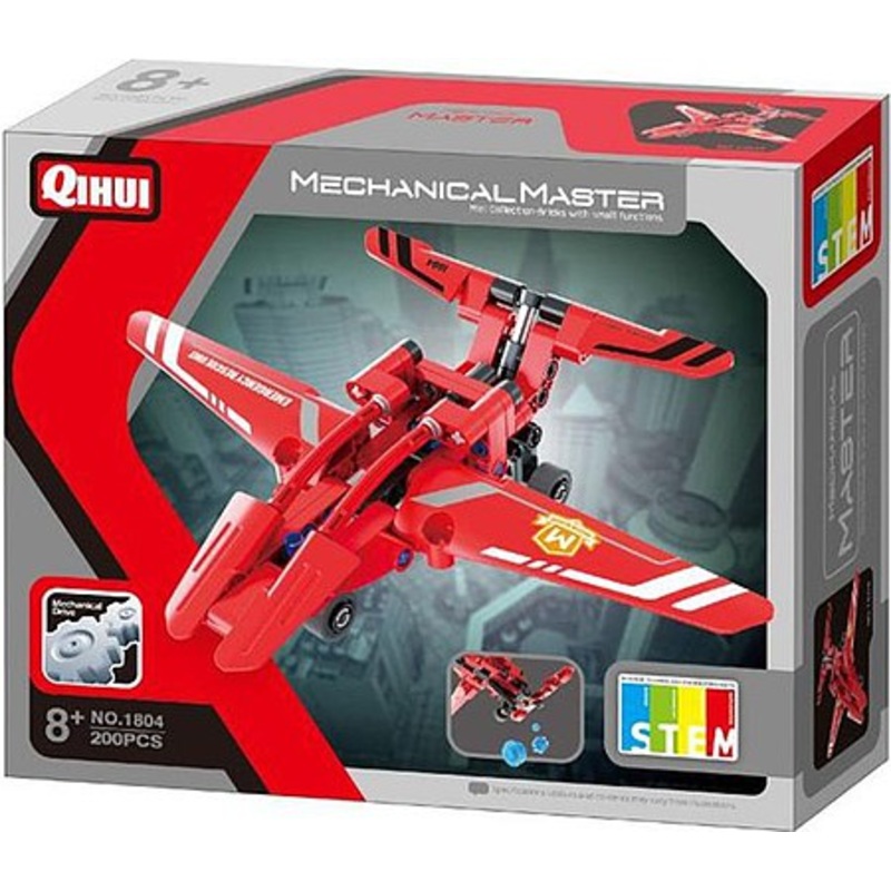 Tech Brick Mini Rescue Plane