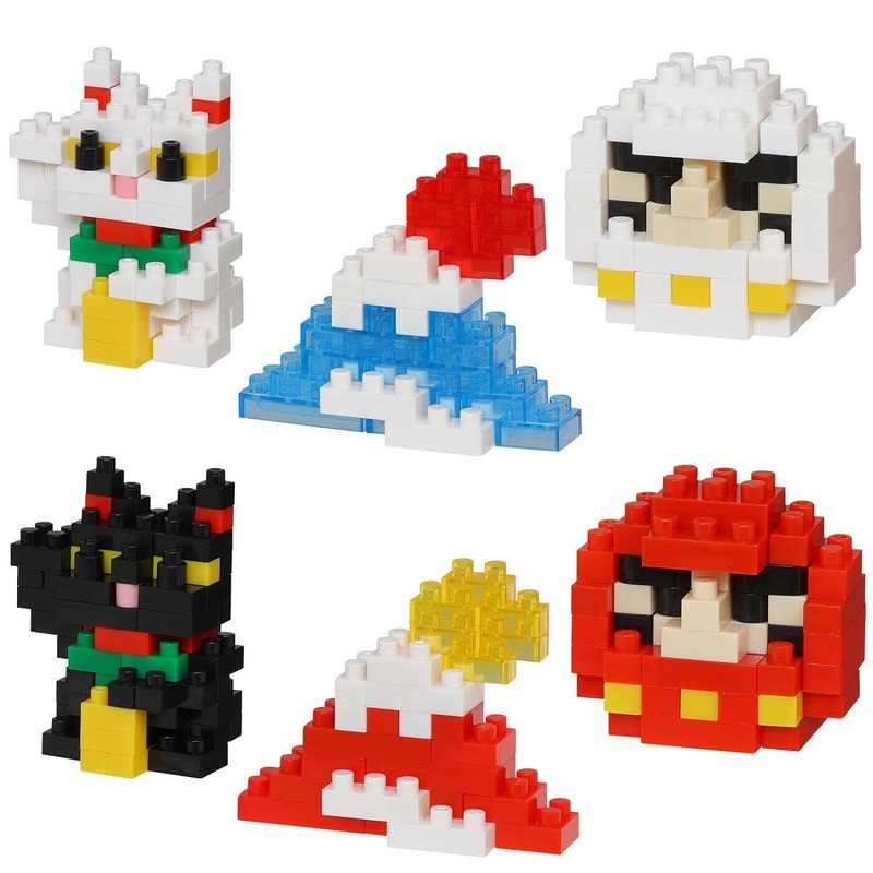 Nanoblock Japan – Lucky Fortune Set (6)