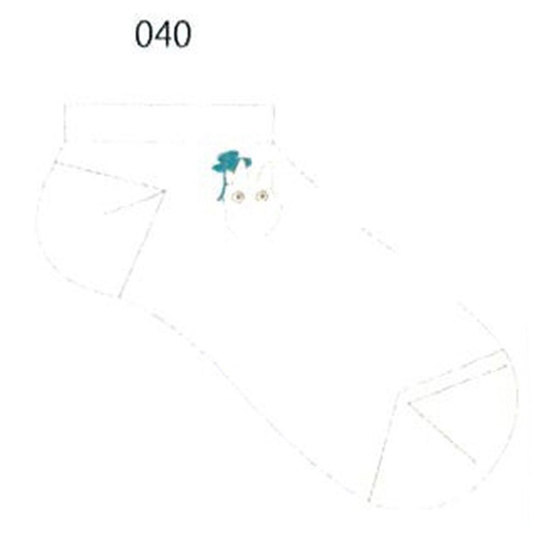 Studio Ghibli My Neighbor Totoro Ankle Socks White Totoro