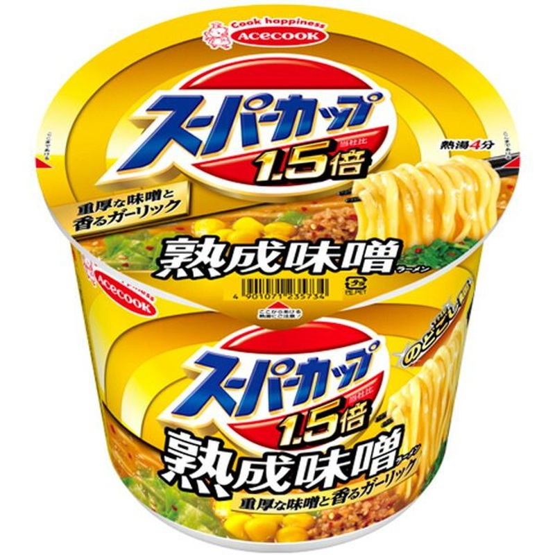 Acecook Super Cup 1.5x Miso Ramen 129G