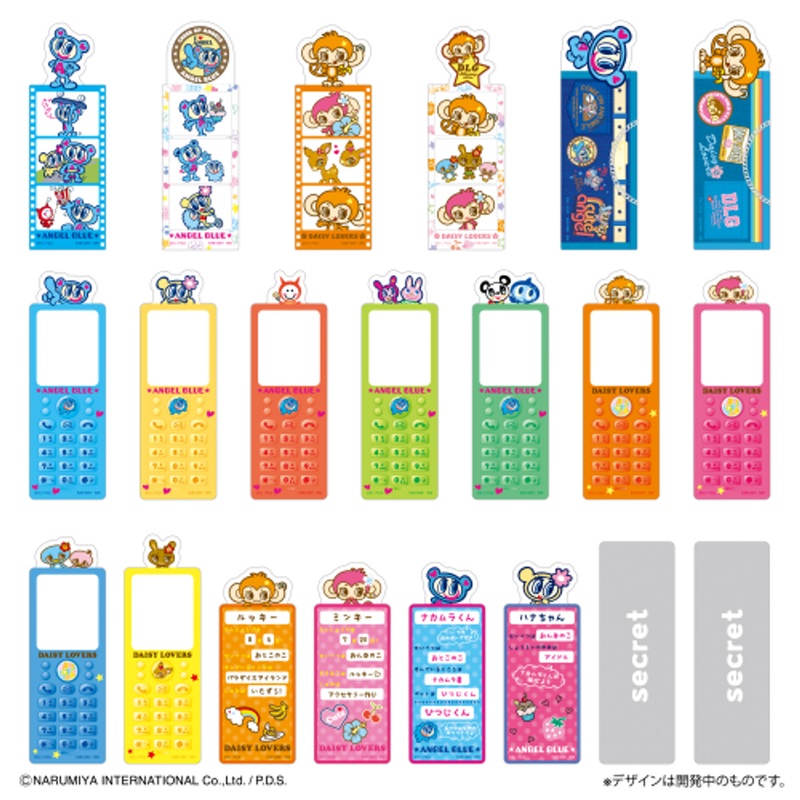 Bandai Bookmark Collection Angel Blue Daisy Lovers 20pcs BOX