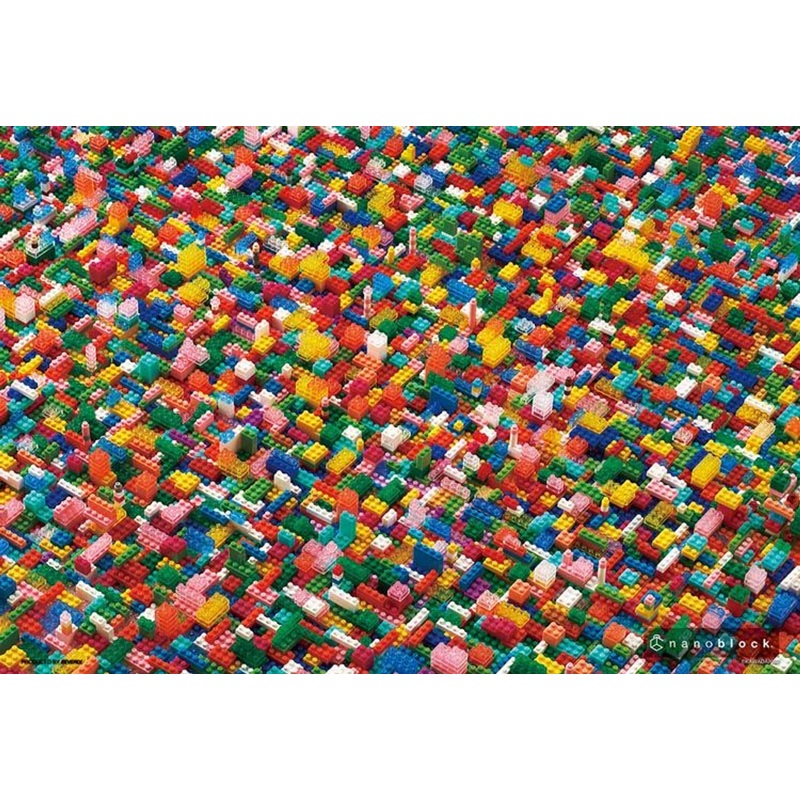 Beverly 1000M-002 Jigsaw Puzzle Jigsaw Mania nanoblock (R) (1000 S-Pieces)