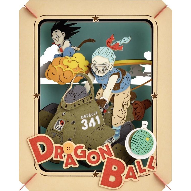 Ensky PT-255 Paper Theater Dragon Ball Goku and Bulma’s Adventure 2