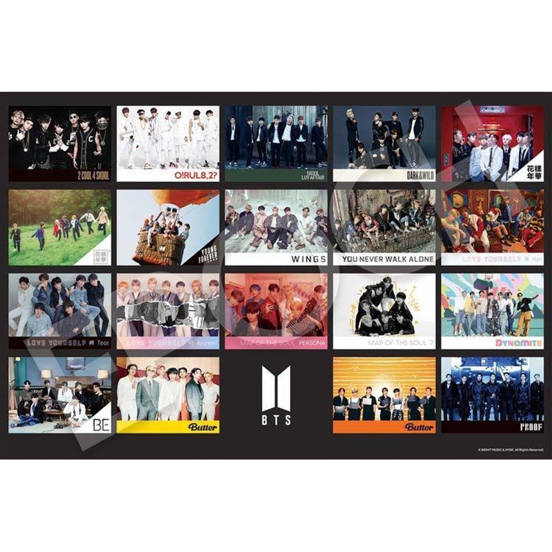 Epoch 13-053s Jigsaw Puzzle BTS Photo Memories (1000 Pieces)