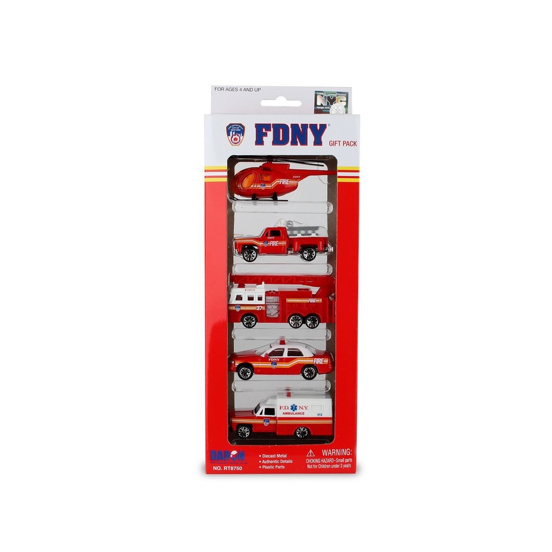 FDNY 5 VEHICLE SET