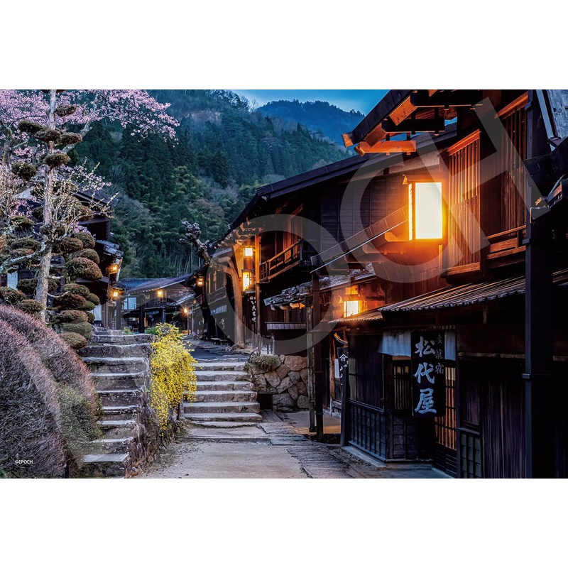 Jigsaw Puzzle The Evening’s Tsumago-juku – Nagano (300 Pieces)