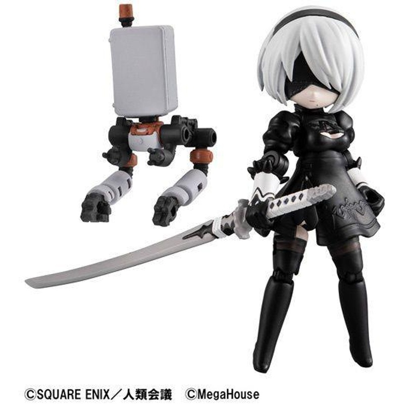 MegaHouse Desktop Army: NieR:Automata Ver1.1a – 2B Figure (YoRHa No.2 Type B)