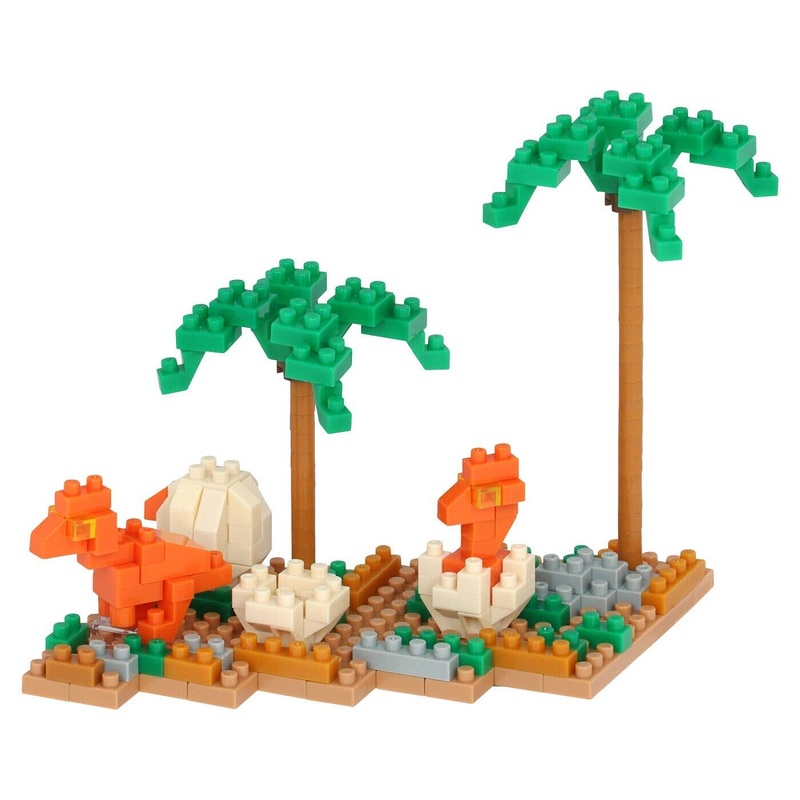 Nanoblock Dinosaur – Hatching Tyrannosaurus