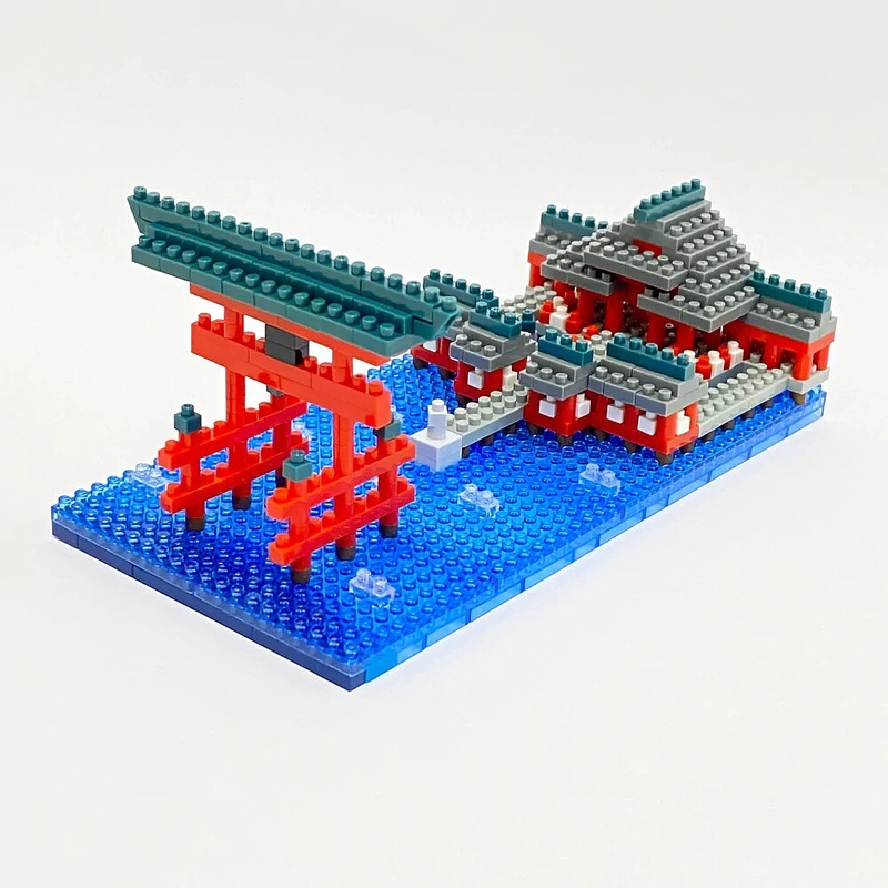 Nanoblock Japan – Itsukushima Shrine’s Great Torii Gate