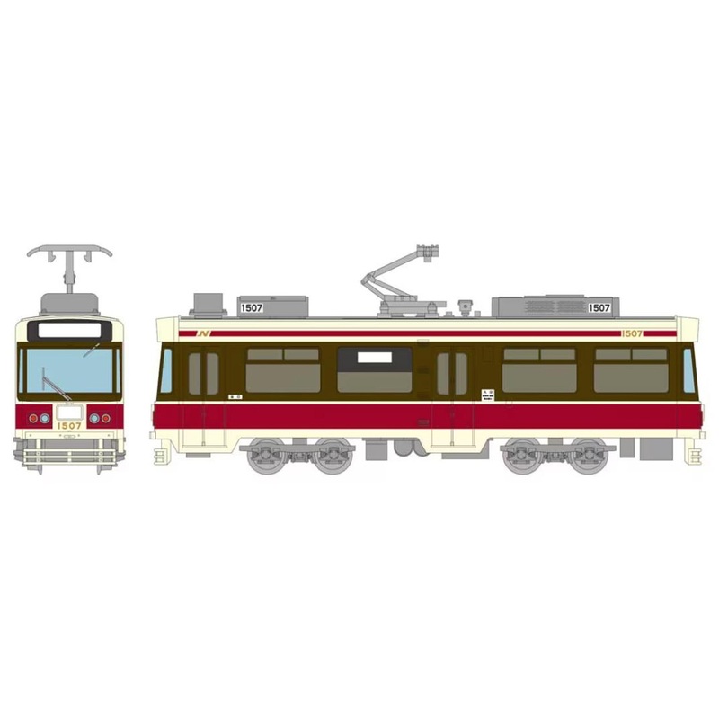 Tomytec Nagasaki Electric Tramway  Type 1500A No.1507 (N scale)
