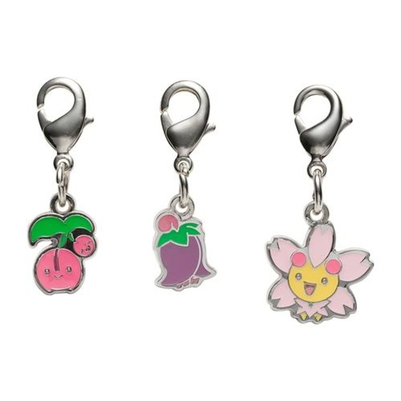 Pokemon Center Original Metal Keychain Series –  Cherubi 420-421