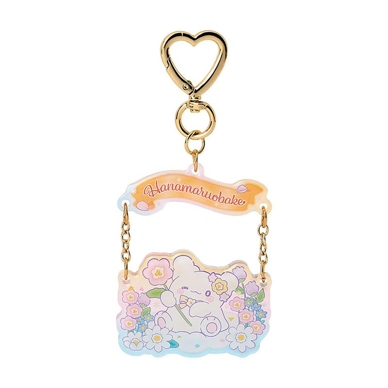 Sanrio Hanamaru Obake Acrylic Keychain (Everyone’s Main Character! Exciting Design)