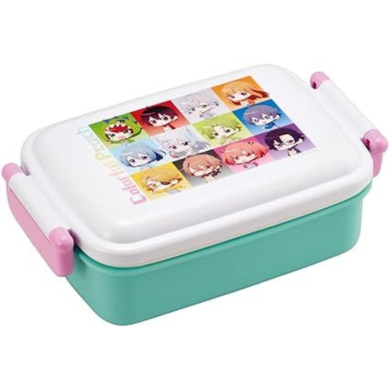 Skater Colorful Peach Lunch Box 450ml