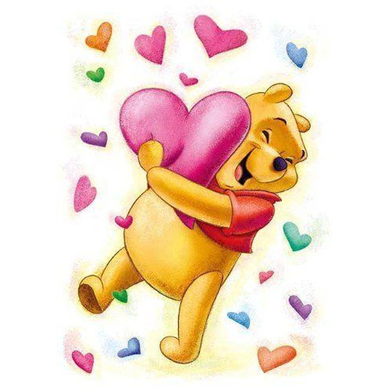 Tenyo D-108-719 Jigsaw Puzzle Cheerful Pooh (108 Pieces)