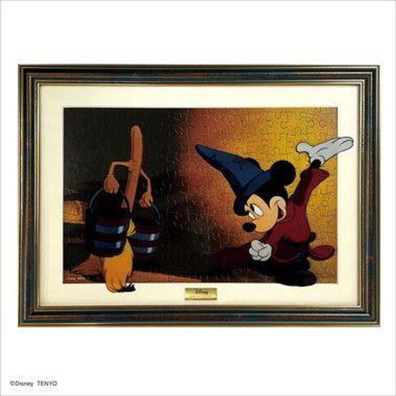 Tenyo D-200-908 Jigsaw Puzzle Fantasia Film Art Gallery Mickey and Friends(200 pieces)