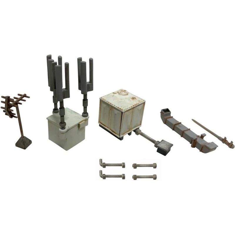 Tomytec (Komono 138) Rooftop Accessory Aged Deterioration Painting Type D (N scale)