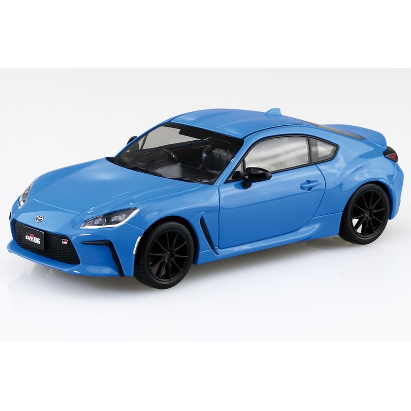 Aoshima The Snap Kit 1/32 Toyota GR86 (Bright Blue II) Plastic Model