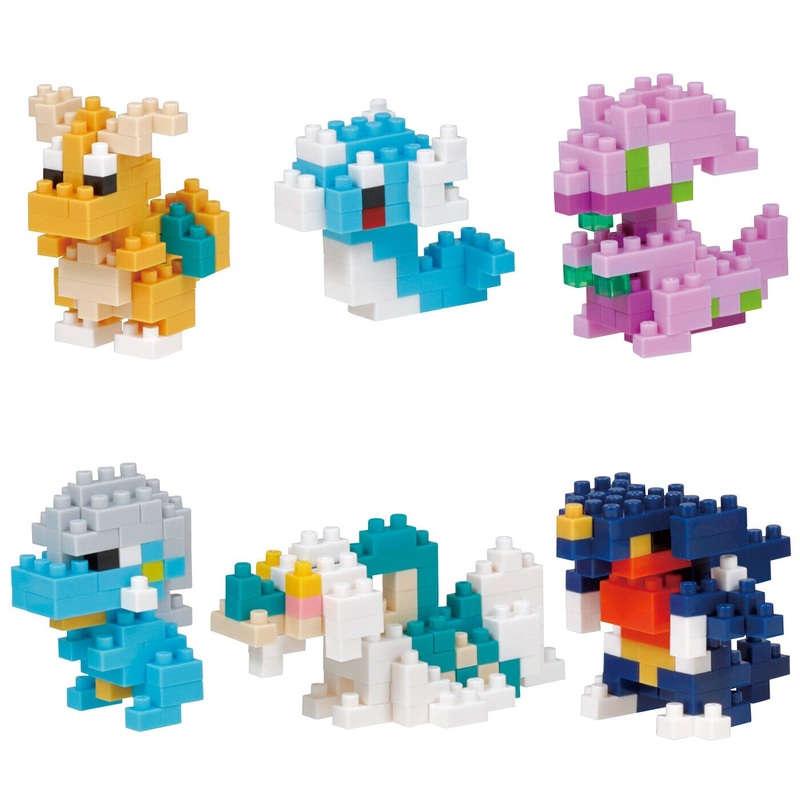 Nanoblock Pokemon – Dragon Type Pokemon Set (6)