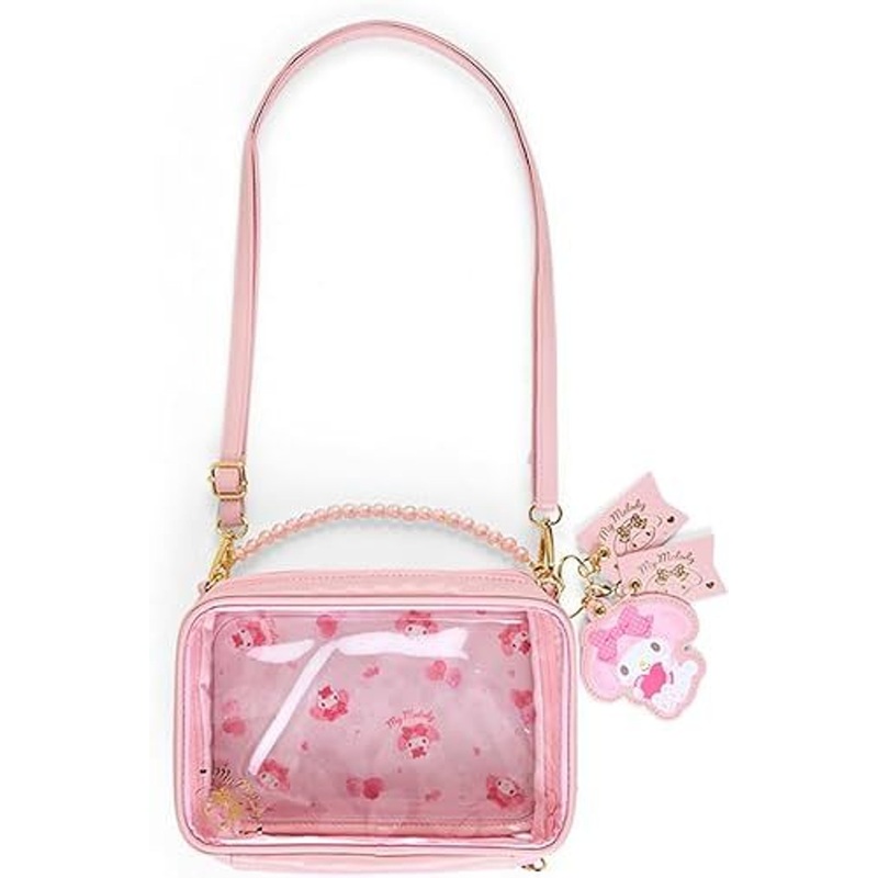 Sanrio Half-Clear Shoulder Bag My Melody (Enjoy Idol)