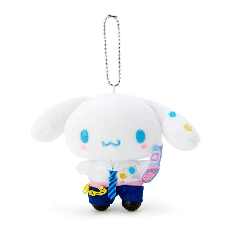 Sanrio Mascot Keychain Cinnamoroll (Tokimeki Heisei Kogal)