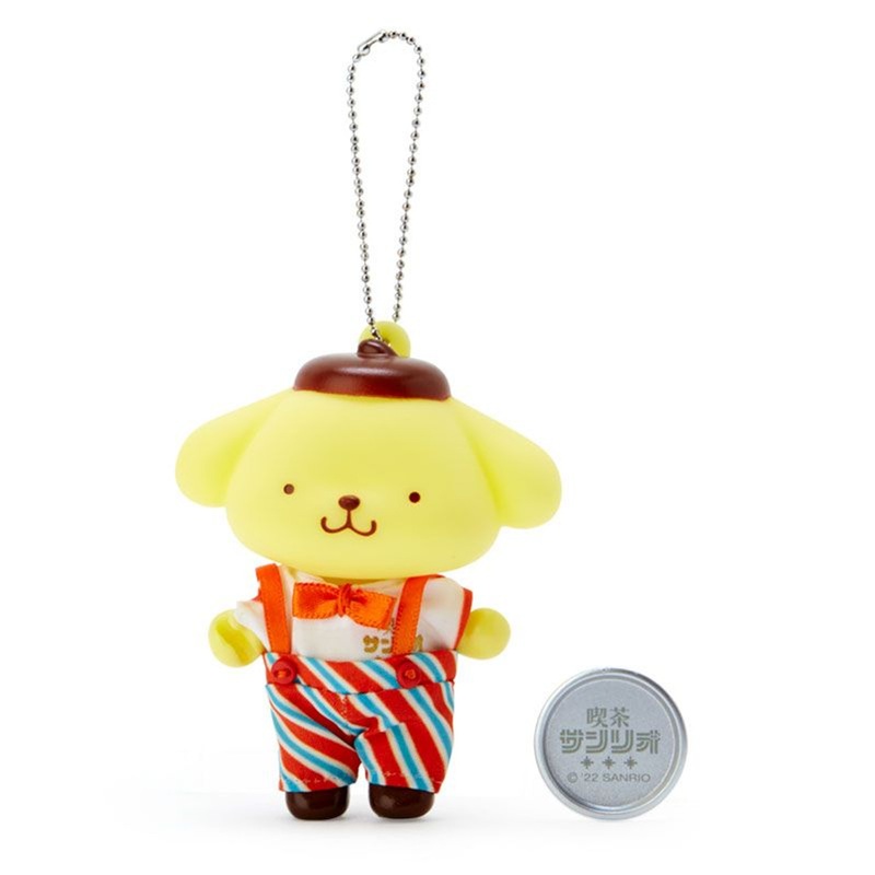 Sanrio Mascot Keychain Pom Pom Purin (Cafe Sanrio 2nd Store)