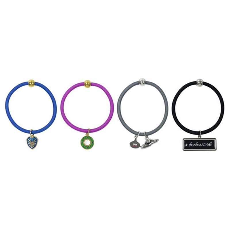 Square Enix Dragon Quest Hair Elastic (Set of 4)
