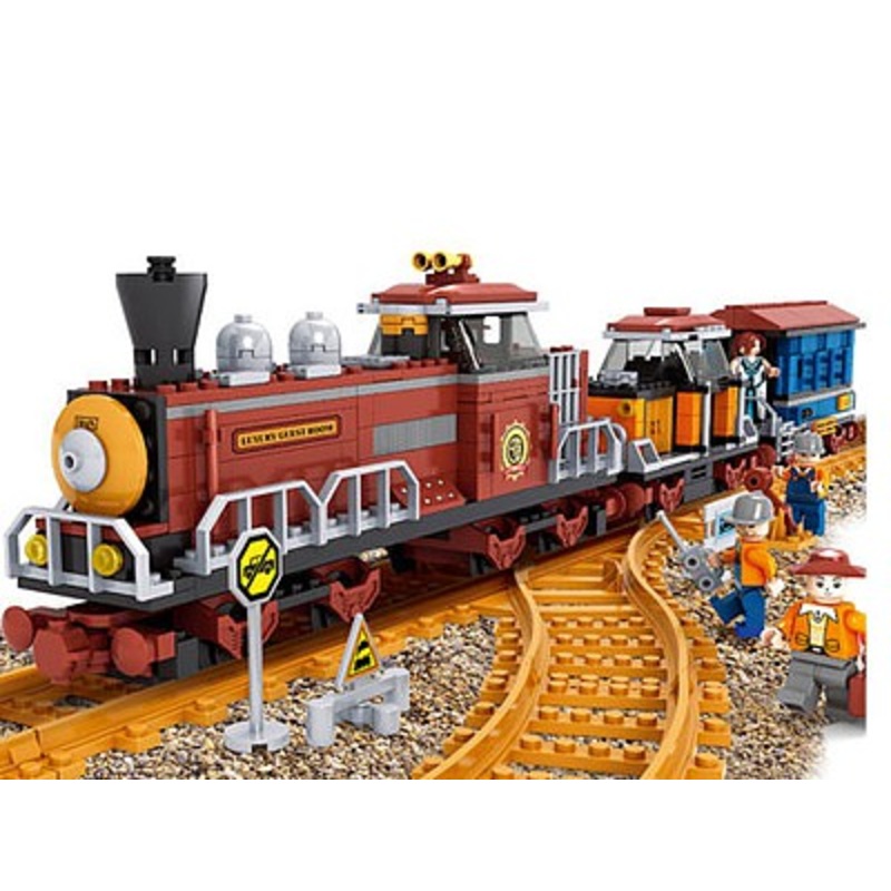 Steam Passenger Train 662p