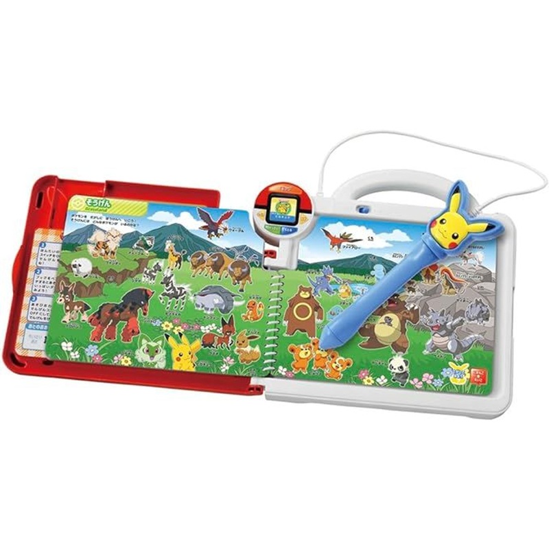 Takara Tomy Full of Pokemon! Scratch and Trace Words Play Electronic Book Toy
