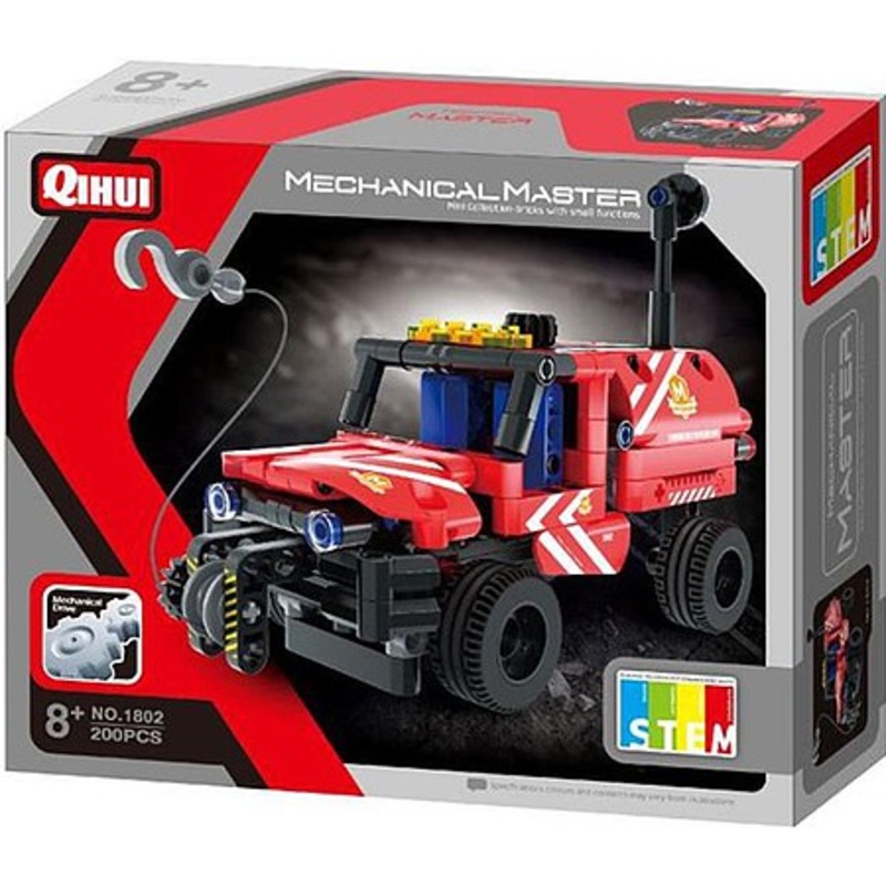 Tech Brick Mini Rescue Vehicle