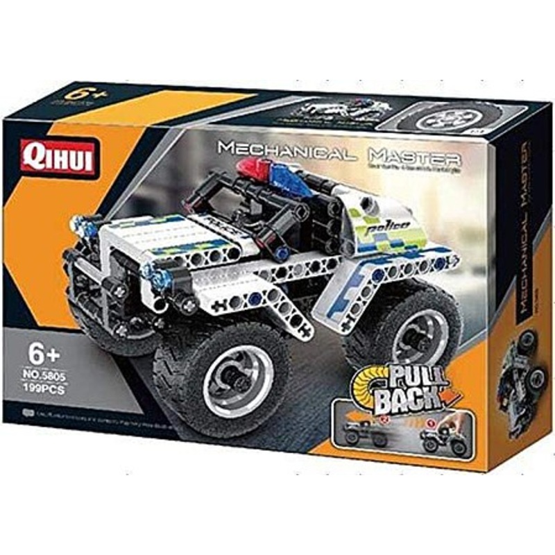 Tech Brick Police Car