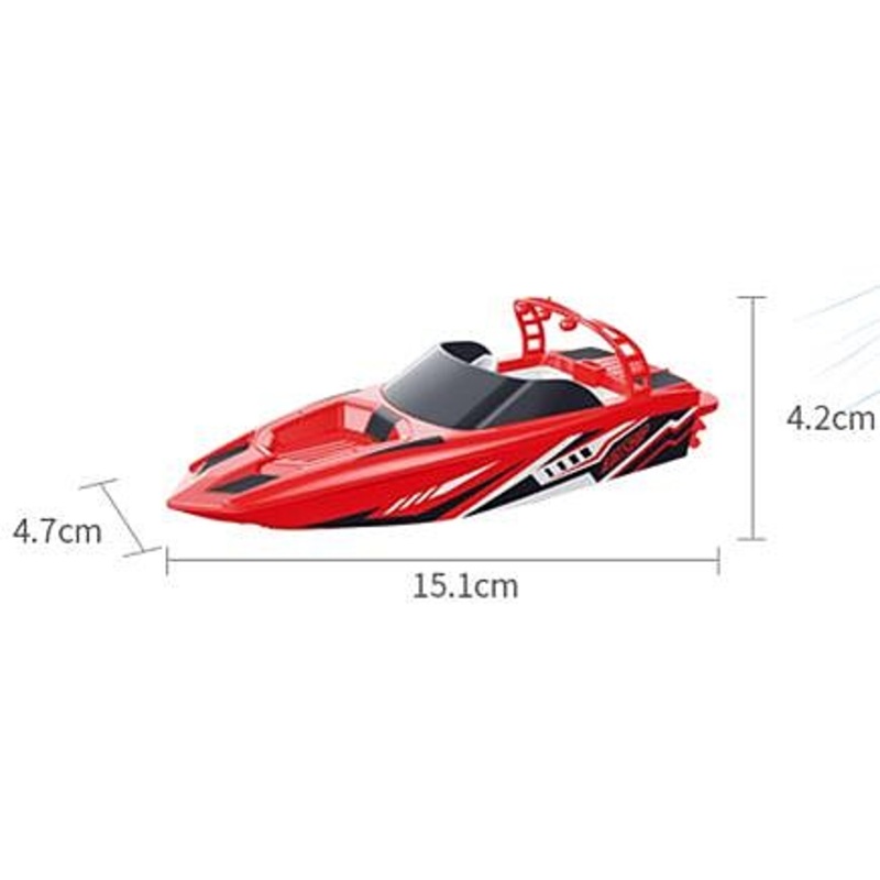1-58 R/C Boat Seawing Red 2.4g
