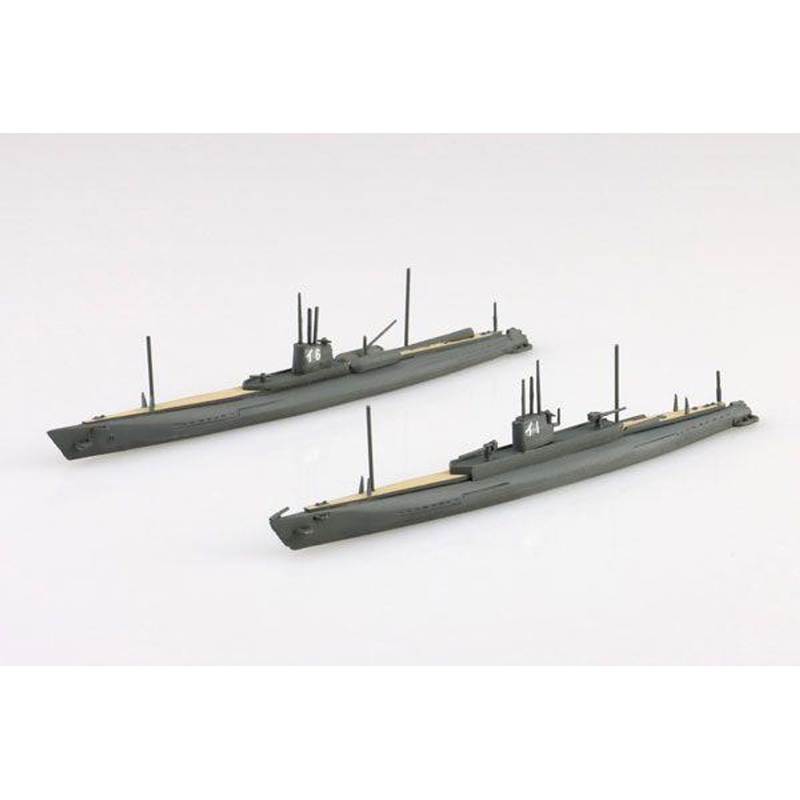 Aoshima 1/700 Waterline No.431 Imperial Japanese Navy Submarine I-1 I-6 Plastic Model