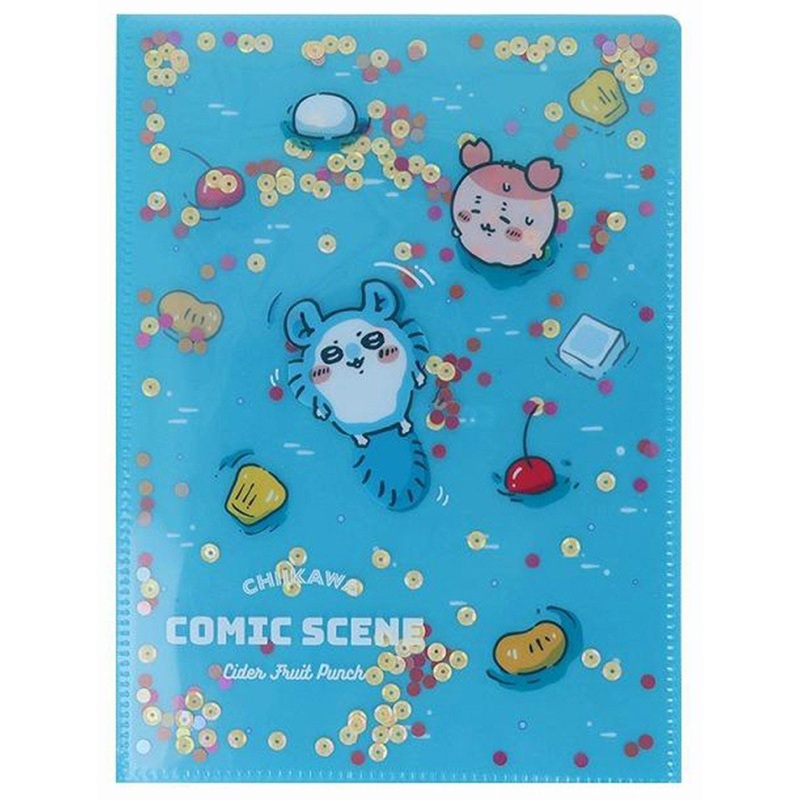 Die-Cut Clear File 5P Chiikawa Fruit Punch