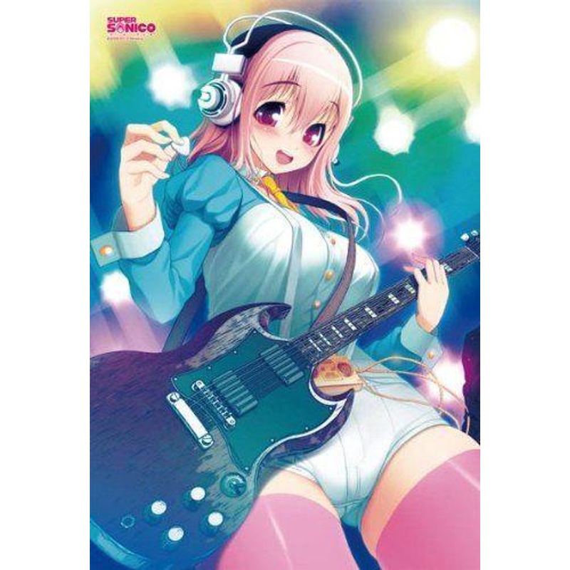 Ensky 300-792 Jigsaw Puzzle Super Sonico We love music! (300 Pieces)