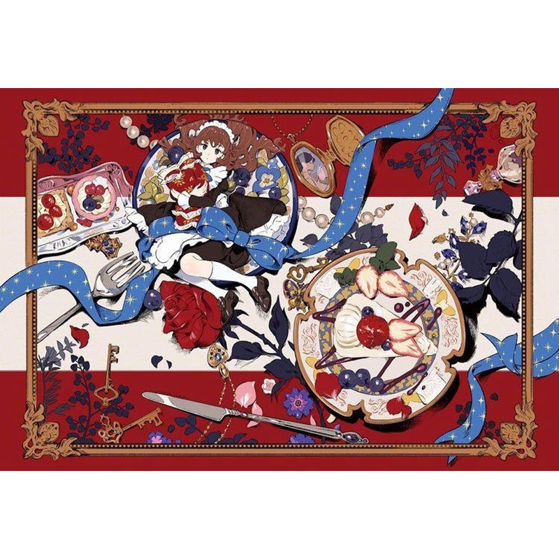 Epoch 26-345s Jigsaw Puzzle Sweets Time Kaijima Senbon (300 Pieces)