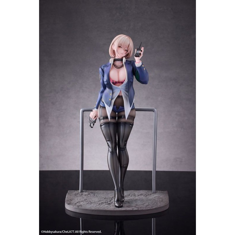 Hobby Sakura Original Character: Naughty Police Woman illustration by CheLA77 1/6 Figure