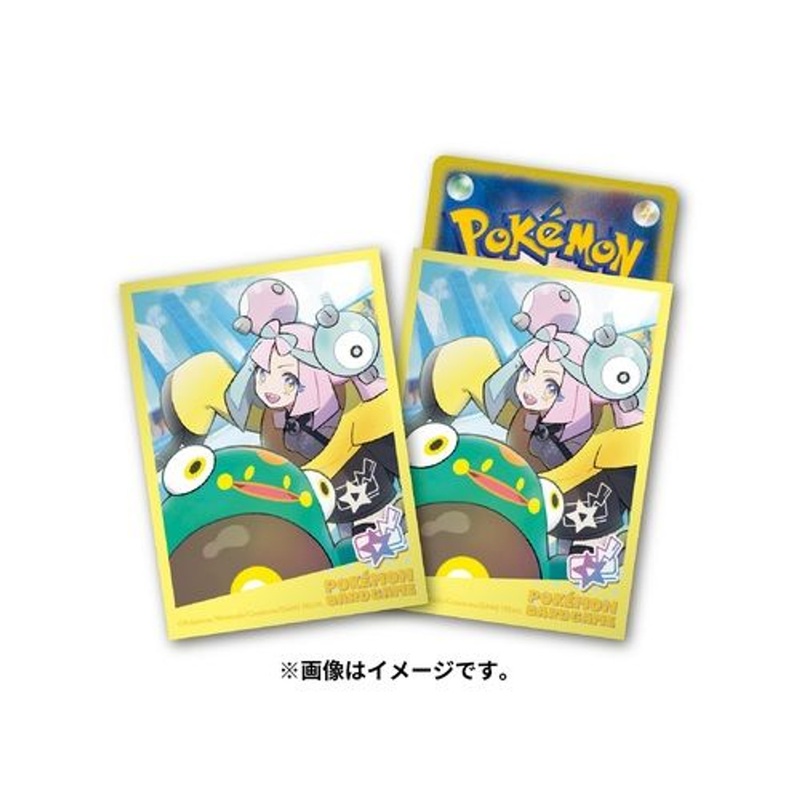 Pokemon Card Game TCG Deck Sleeves Iono & Bellibolt (Pokemon Trainers)
